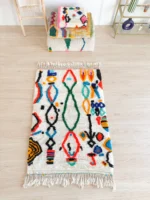 Colorful Berber rug 102 x 169 cm - No. 2406 - Image 2